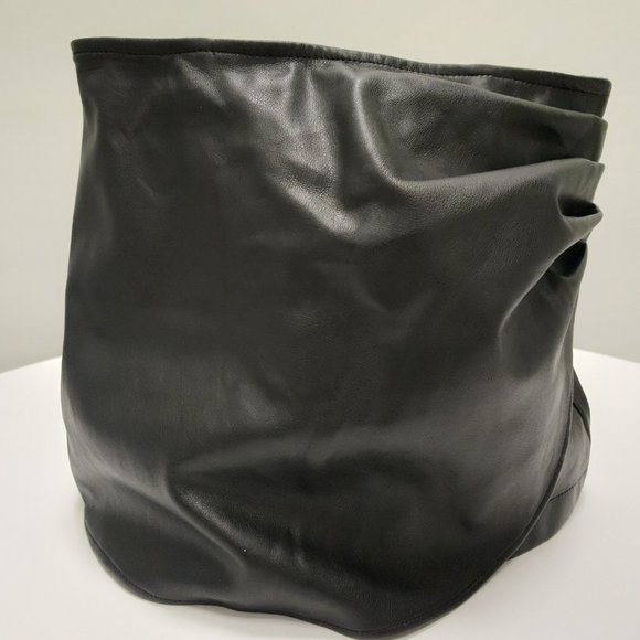 Faux Leather Mini Skirt - Picture 5 of 6